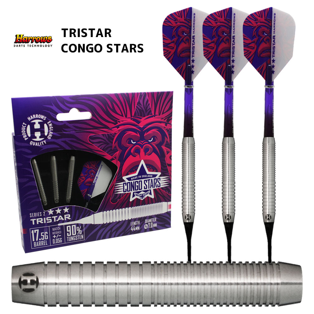 Harrows TRISTAR CONGO STARS 2BA DARTS