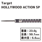 Target HOLLYWOOD ACTION Swiss STEEL SwissPoint STEEL Darts Barrel - Dartsbuddy.com