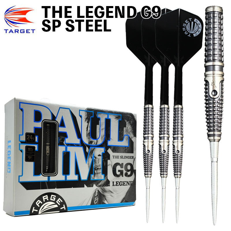 TARGET THE LEGEND G9 PAUL LIM SwissPoint STEEL 24g Darts Barrel