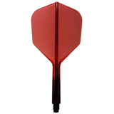 K-FLEX SHAPE Black Gradation Darts Flight - Dartsbuddy.com