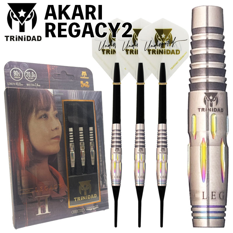 ダーツ TRINIDAD AKARI LEGACY 2BA TRiNiDAD RYU AKARI LEGACY2 Darts Barrel 大城明香利