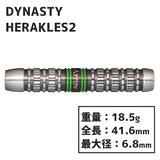 DYNASTY A-FLOW HERAKLES2 水野剛 Darts Barrel 2BA - Dartsbuddy.com