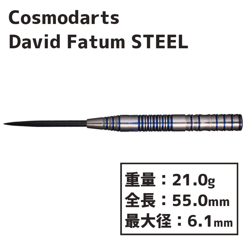 COSMO DISCOVERY LABEL David Fatum STEEL – Dartsbuddy.com