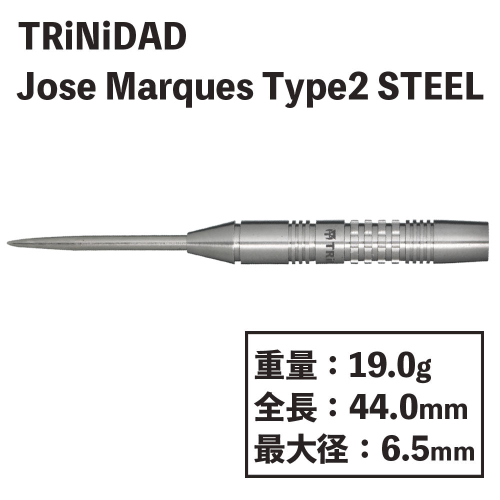 TRiNiDAD Jose Marques STEEL Type2 DARTS | Dartsbuddy.com