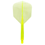 CONDOR AXE Small NEON Yellow Darts Flight - Dartsbuddy.com