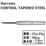 Harrows CONTROL TAPERED STEEL Darts Barrel - Dartsbuddy.com