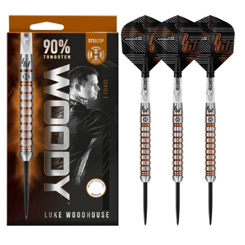 Harrows LUKE WOODHOUSE 2 STEEL 23g Darts Barrel