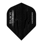 Harrows SILIKA BLACK Standard Darts Flight - Dartsbuddy.com