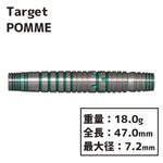 Target CHARM POMME Darts Barrel - Dartsbuddy.com