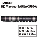 TARGET Black Marque BARRACUDDA Darts Barrel - Dartsbuddy.com