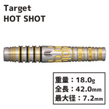 TARGET HOT SHOT Darts Barrel - Dartsbuddy.com