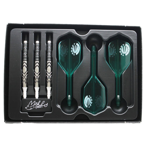 Target Japan Mikuru Suzuki The Miracle G6 90% Tungsten K-Flex Swiss Point Steel Tip Darts Set, 23G | KFlex Dart Flight, Swiss Storm Nano Points, Silver & Green Steel Dart Tips with Target Japan Mikuru Suzuki The Miracle G6 90% Tungsten K-Flex Swiss Point Steel Tip Darts Set, 23G | KFlex Dart Flight, Swiss Storm Nano Points, Silver & Green Steel Dart Tips with