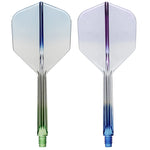 K-FLEX SHAPE Double Color Gradation Darts Flight - Dartsbuddy.com