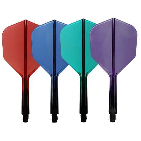 K-FLEX SHAPE Black Gradation Darts Flight - Dartsbuddy.com