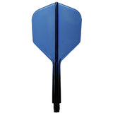 K-FLEX SHAPE Black Gradation Darts Flight - Dartsbuddy.com