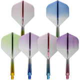 K-FLEX Standard Double Color Gradation Darts Flight - Dartsbuddy.com