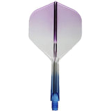 K-FLEX Standard Double Color Gradation Darts Flight - Dartsbuddy.com