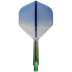 K-FLEX Standard Double Color Gradation Darts Flight - Dartsbuddy.com