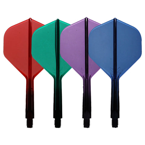 K-FLEX Standard Black Gradation Darts Flight - Dartsbuddy.com