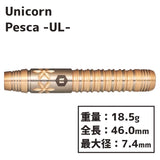 Unicorn Pesca MOMOKA GOLD UL Darts Barrel - Dartsbuddy.com