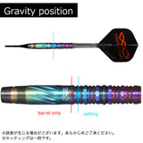 Tripleight effort Period Rainbow95 Darts Barrel 大和久明彦 - Dartsbuddy.com