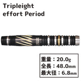 Tripleight effort Period Darts Barrel 大和久明彦 - Dartsbuddy.com