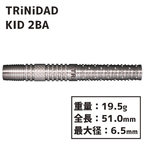 ダーツ TRiNiDAD THE  KID Type2 2BA TRiNiDAD KID Darts Barrel 後藤智弥 2BA – Dartsbuddy.com