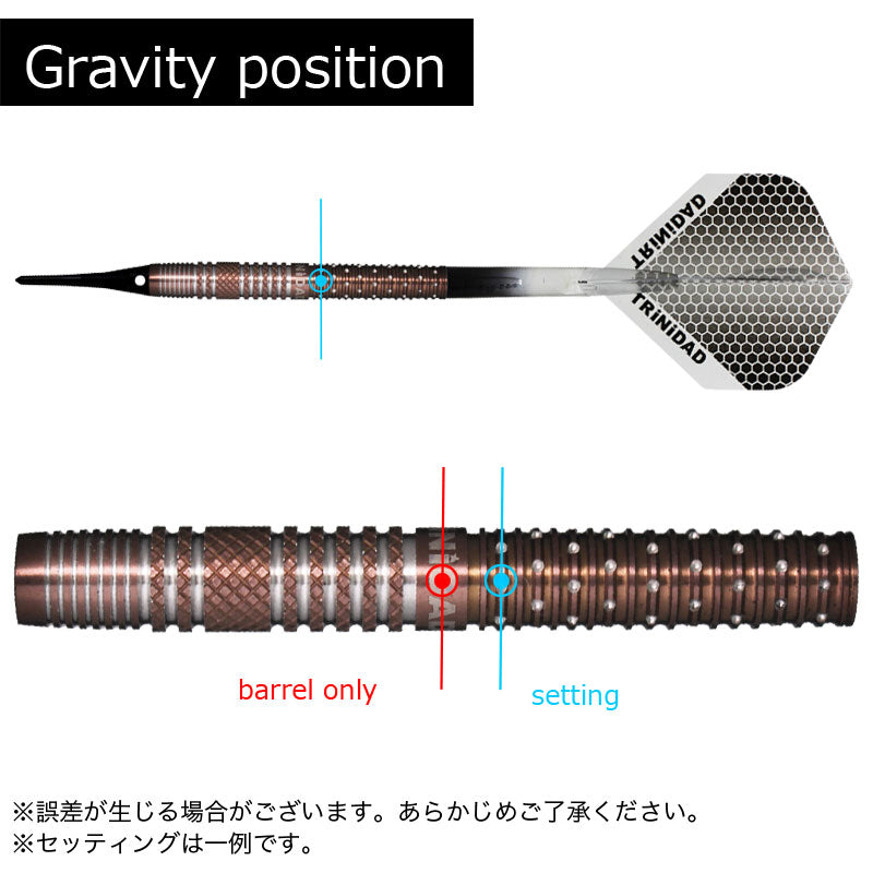 TRiNiDAD KID LIMITED Darts Barrel 後藤智弥 2BA – Dartsbuddy.com