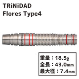TRiNiDAD Flores Type4 Darts Barrel - Dartsbuddy.com