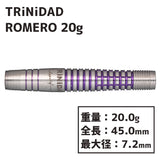 TRiNiDAD ROMERO 20g Darts Barrel - Dartsbuddy.com