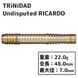 TRiNiDAD Undisputed RICARDO Darts Barrel Seigo Asada - Dartsbuddy.com