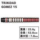 TRiNiDAD Undisputed GOMEZ15 Darts Barrel Yuuki Yamada - Dartsbuddy.com