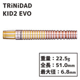 TRiNiDAD KID TYPE2 EVO 後藤智弥 Darts Barrel