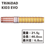 TRiNiDAD KID TYPE3 EVO 後藤智弥 Darts Barrel