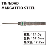 TRiNiDAD MARGARITO STEEL Darts Barrel HardDarts - Dartsbuddy.com