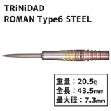 TRiNiDAD ROMAN TYPE6 STEEL 宮脇実由 Darts Barrel HardDarts