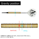 DYNASTY A-FLOW BLACKLINE EDDIE GOLD - Dartsbuddy.com