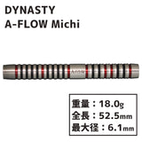 DYNASTY A-FLOW BLACKLINE Michi Darts 2BA - Dartsbuddy.com
