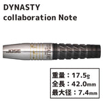 DYNASTY collaboration Darts Note TOTALFAT Jose 2BA - Dartsbuddy.com