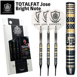 DYNASTY Bright Note TOTALFAT Jose Darts Barrel - Dartsbuddy.com