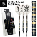 DYNASTY Bright Note TOTALFAT Jose Darts Barrel - Dartsbuddy.com