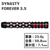 DYNASTY A-FLOW Forever3.5 DartsBarrel 中村周作