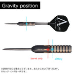 DYNASTY A-FLOW Blackbeeeru STEEL Darts Barrel 布施 匠冴 - Dartsbuddy.com
