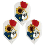 Dynasty LflightPRO Sayaka ver.1 Sunflower Darts Flight - Dartsbuddy.com