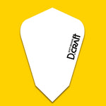 D-craft Flight FANTAIL white - Dartsbuddy.com