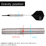 Joker Driver STAINLESS#03 Darts Barrel - Dartsbuddy.com