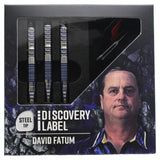 COSMO DISCOVERY LABEL David Fatum STEEL - Dartsbuddy.com