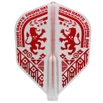 Fit Flight AIR Printed CREST Shape Darts - Dartsbuddy.com