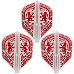 Fit Flight AIR Printed CREST Shape Darts - Dartsbuddy.com