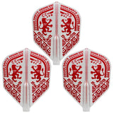 Fit Flight AIR Printed CREST Shape Darts - Dartsbuddy.com